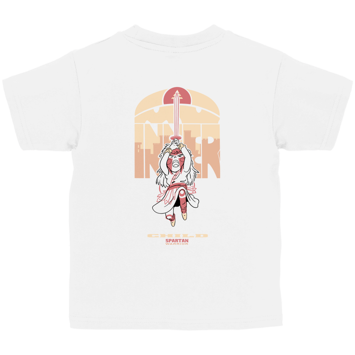 Child Spartaner - Kinder T - Shirt mit Rückendruck - Textilzauber