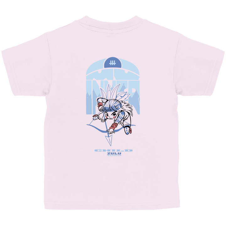 Child Zulu - Kinder T - Shirt mit Rückendruck - Textilzauber