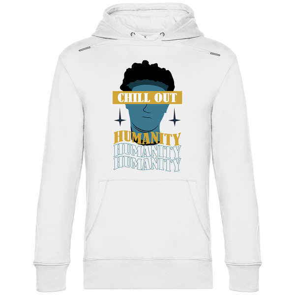Chill Out Humanity - Herren Hoodie - Textilzauber