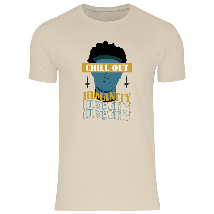 Chill Out Humanity - Herren T - Shirt - Textilzauber