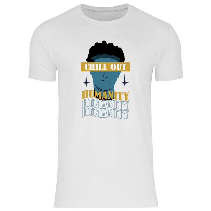 Chill Out Humanity - Herren T - Shirt - Textilzauber