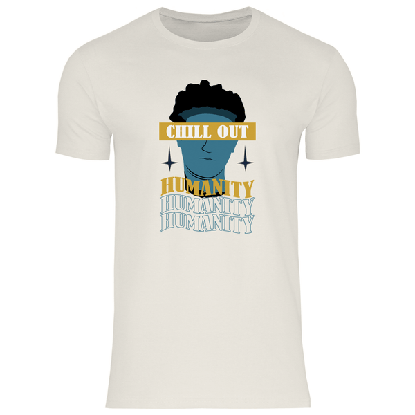 Chill Out Humanity - Herren T - Shirt - Textilzauber