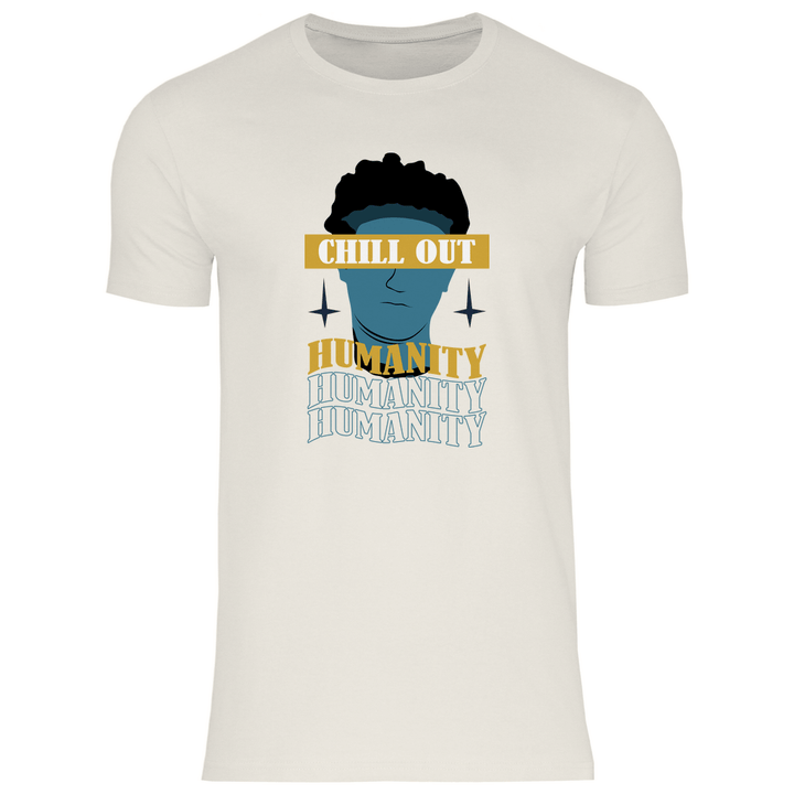 Chill Out Humanity - Herren T - Shirt - Textilzauber