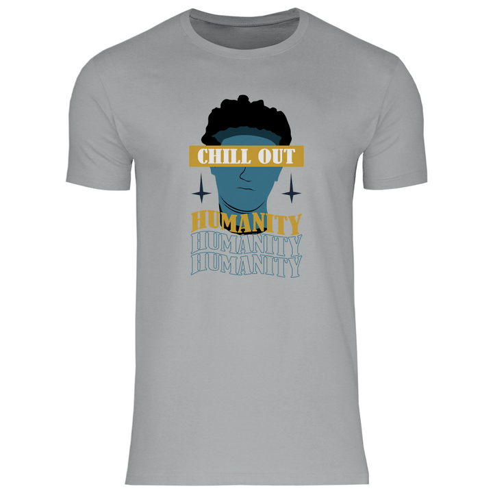 Chill Out Humanity - Herren T - Shirt - Textilzauber