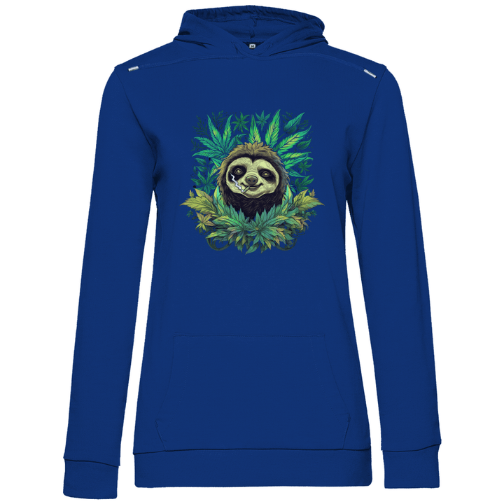 Chillendes Faultier - Damen Hoodie - Textilzauber