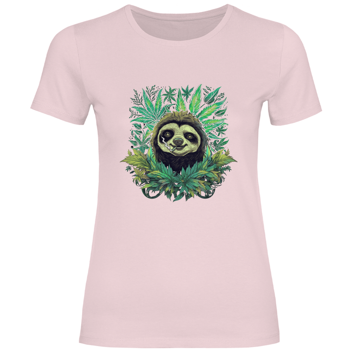 Chillendes Faultier - Damen T - Shirt - Textilzauber