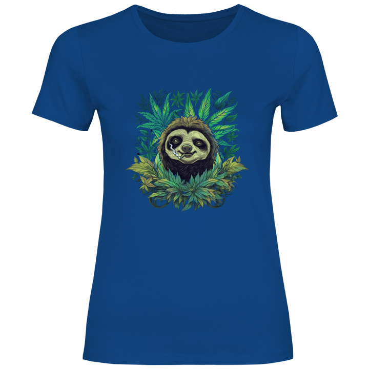 Chillendes Faultier - Damen T - Shirt - Textilzauber