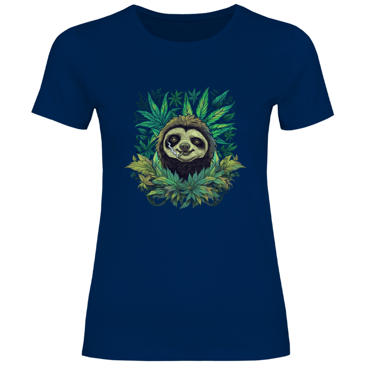 Chillendes Faultier - Damen T - Shirt - Textilzauber