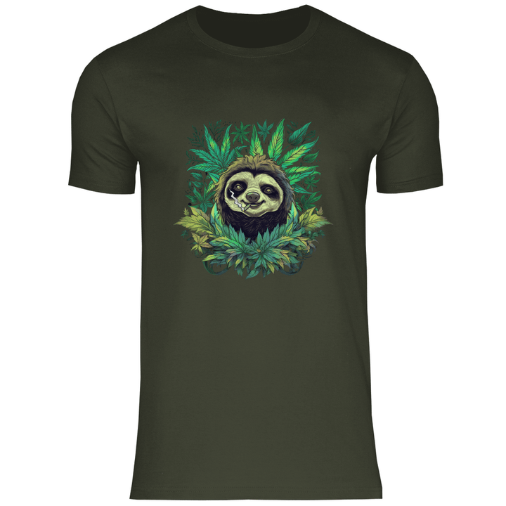 Chillendes Faultier - Herren T - Shirt - Textilzauber