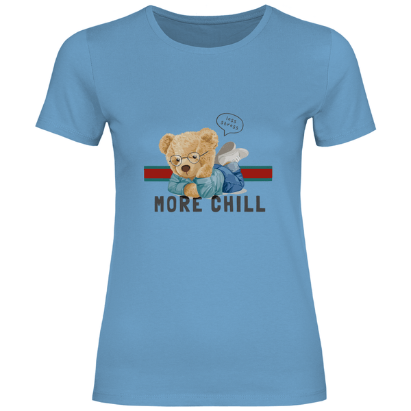Chilliger Teddy - Damen T - Shirt - Textilzauber