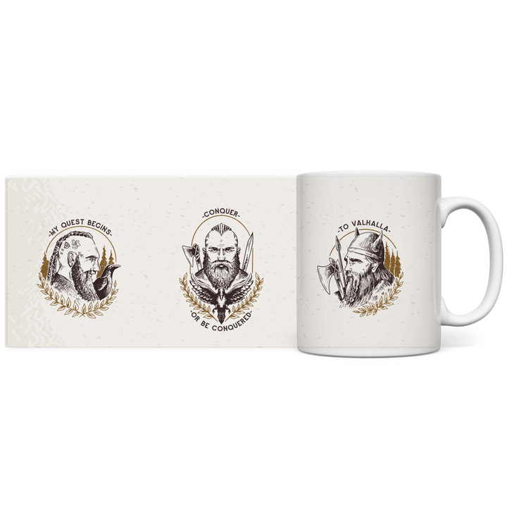 Conquer Quest - Panorama Tasse - Textilzauber