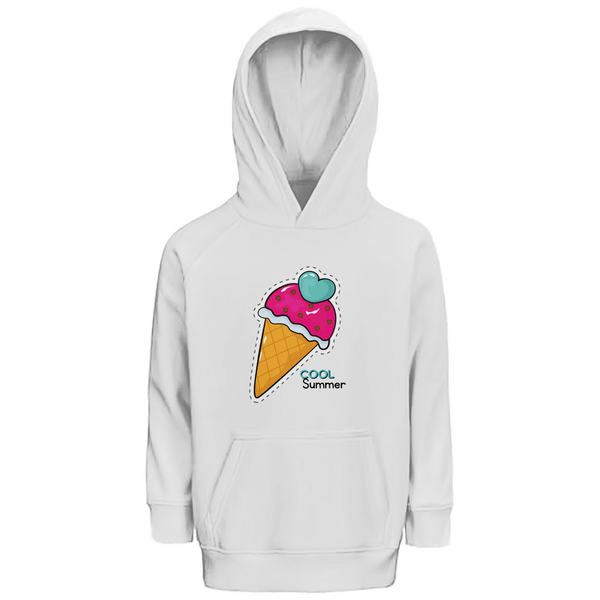 Cool Summer - Premium Bio Kinderhoodie - Textilzauber