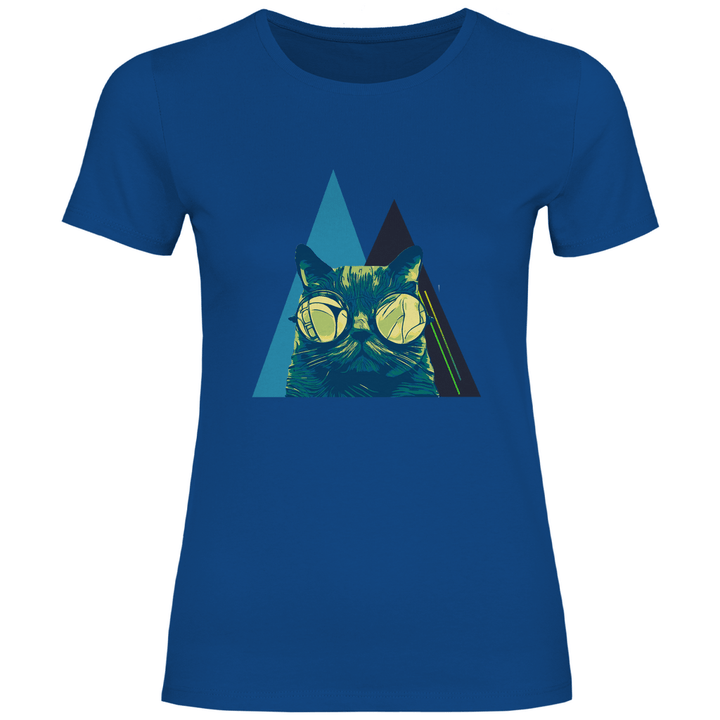 Coole Katze - Damen T - Shirt - Textilzauber