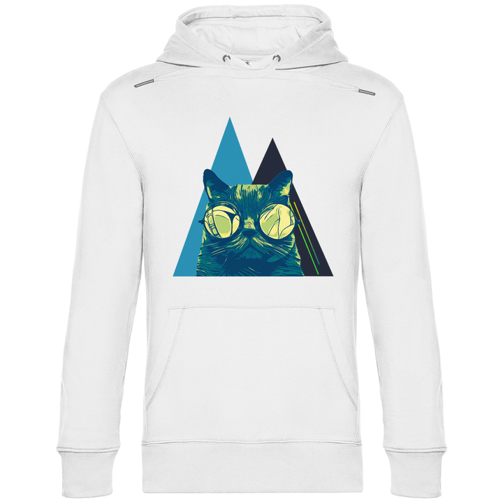 Coole Katze - Herren Hoodie - Textilzauber