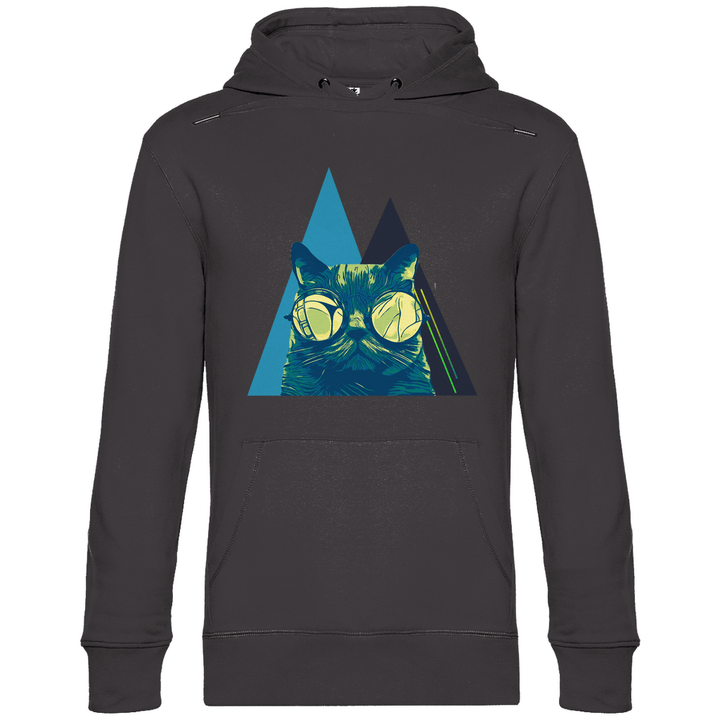 Coole Katze - Herren Hoodie - Textilzauber