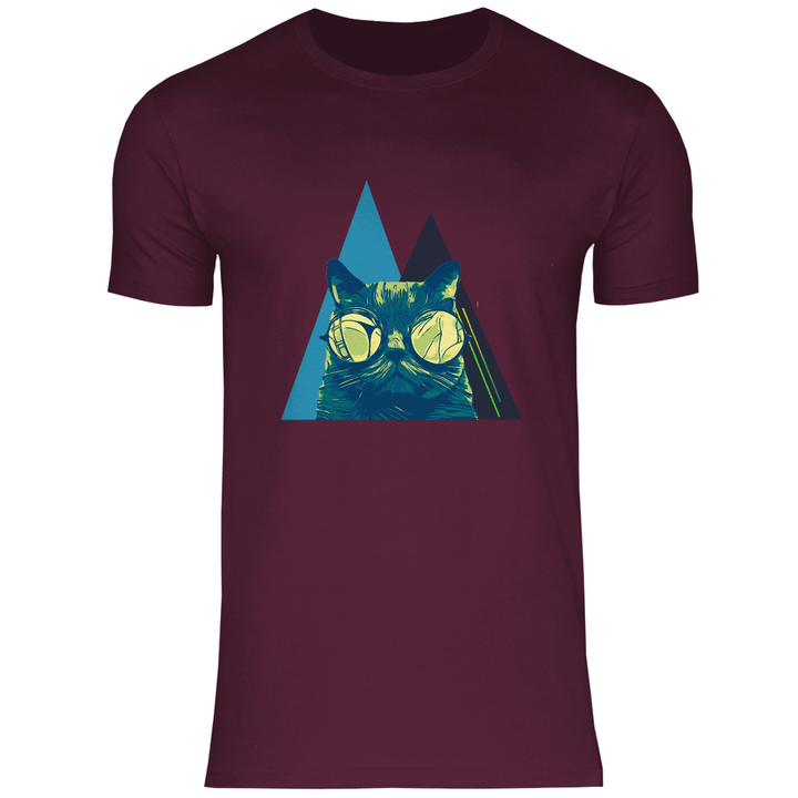 Coole Katze - Herren T - Shirt - Textilzauber
