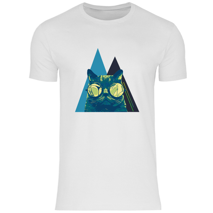 Coole Katze - Herren T - Shirt - Textilzauber