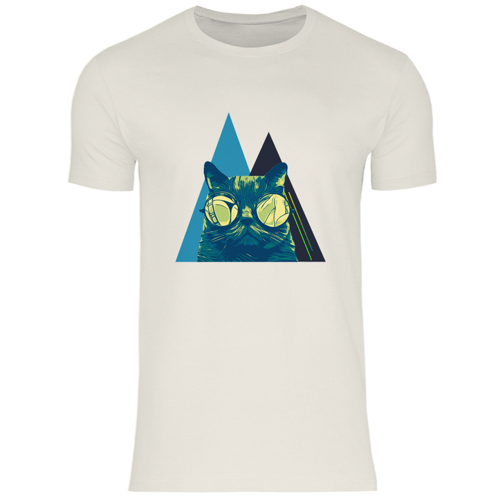 Coole Katze - Herren T - Shirt - Textilzauber