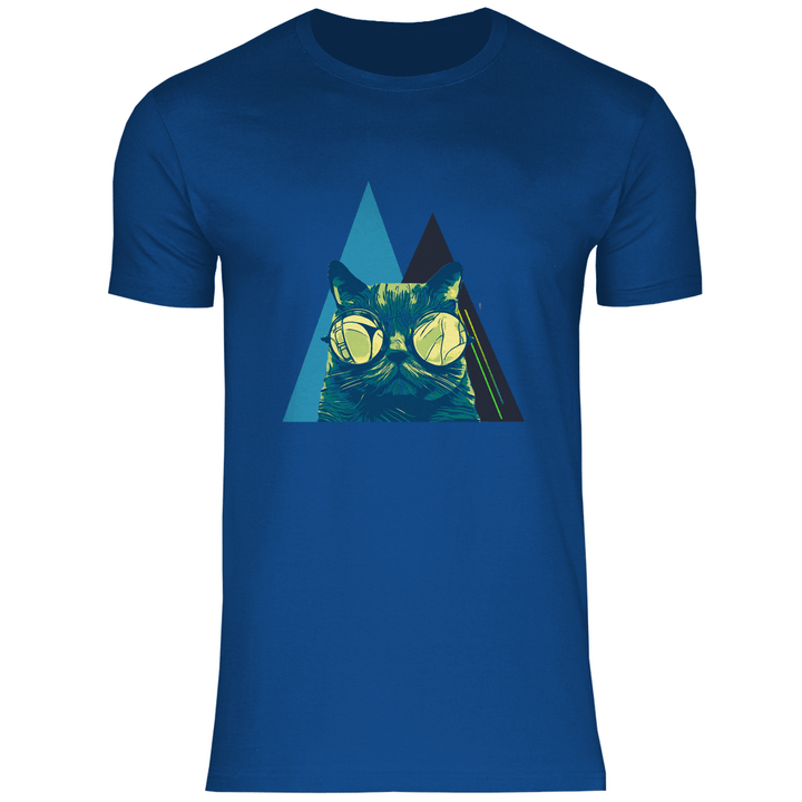 Coole Katze - Herren T - Shirt - Textilzauber