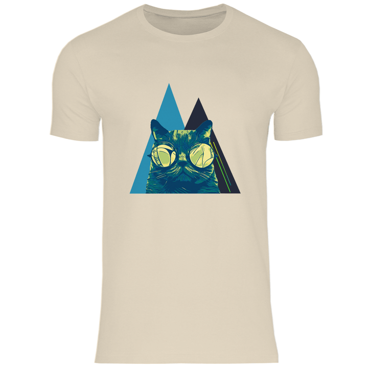 Coole Katze - Herren T - Shirt - Textilzauber