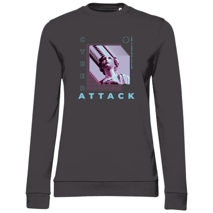 Cyber Attack - Damen Sweatshirt - Textilzauber