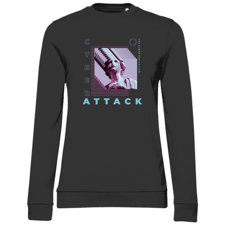 Cyber Attack - Damen Sweatshirt - Textilzauber