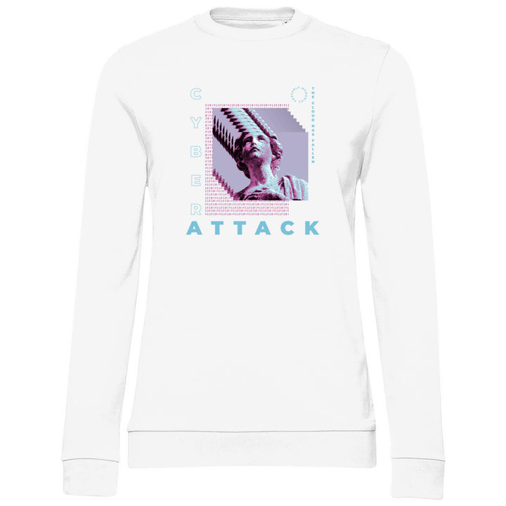 Cyber Attack - Damen Sweatshirt - Textilzauber