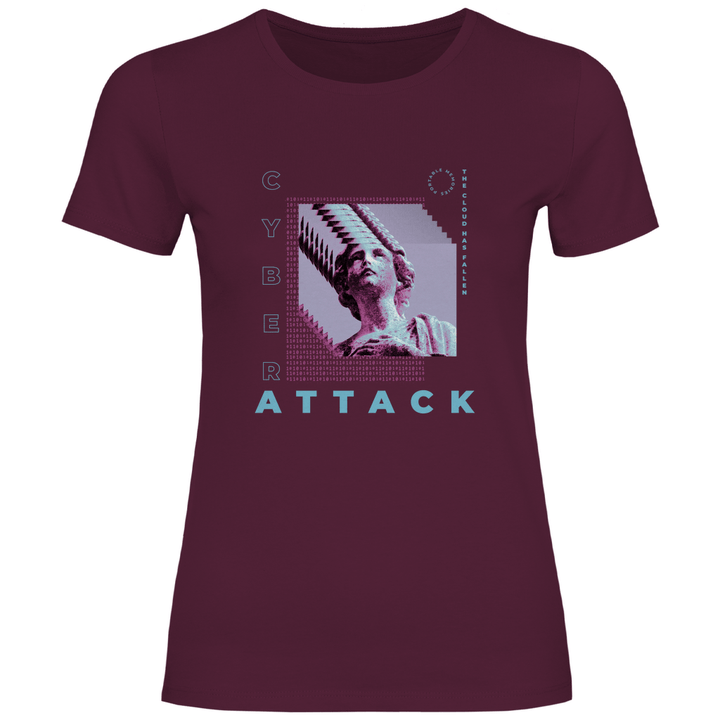 Cyber Attack - Damen T - Shirt - Textilzauber