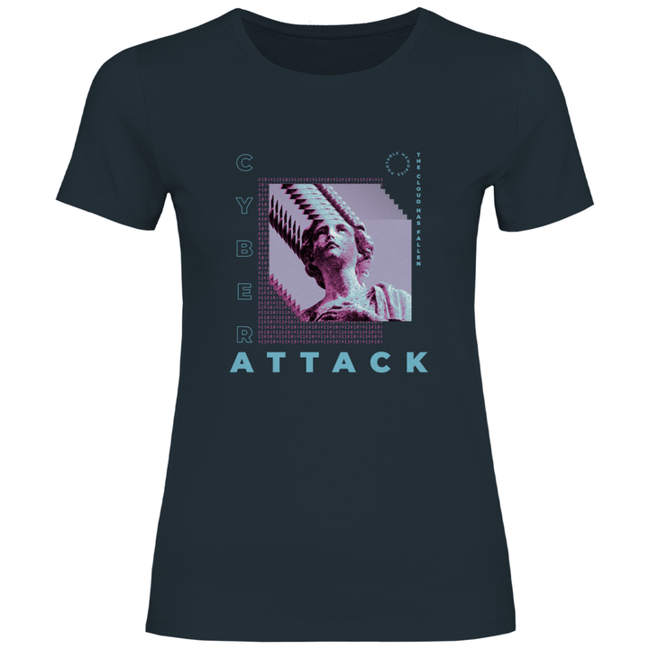 Cyber Attack - Damen T - Shirt - Textilzauber