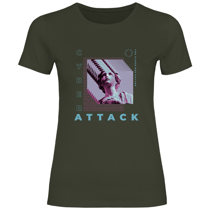 Cyber Attack - Damen T - Shirt - Textilzauber