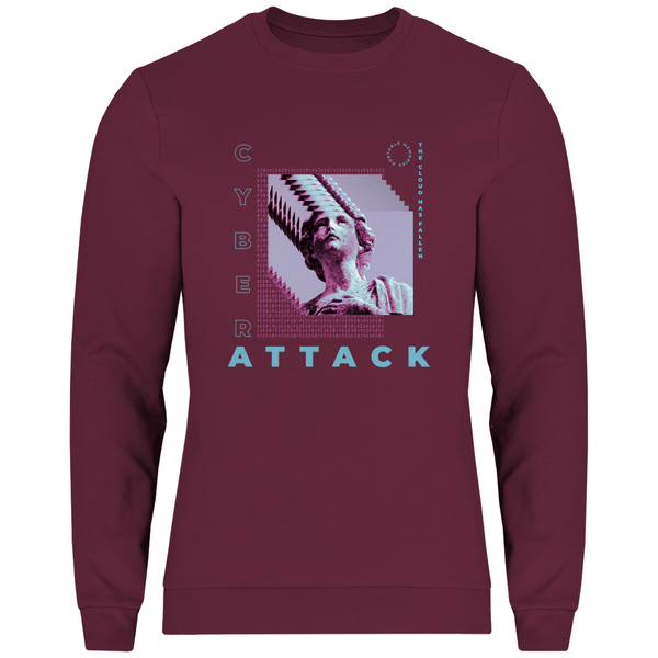 Cyber Attack - Herren Sweatshirt - Textilzauber