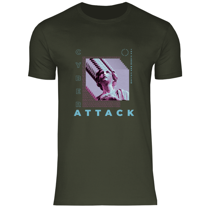 Cyber Attack - Herren T - Shirt - Textilzauber