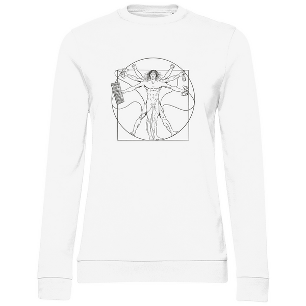 Vitruvianischer Gamer - Damen Sweatshirt