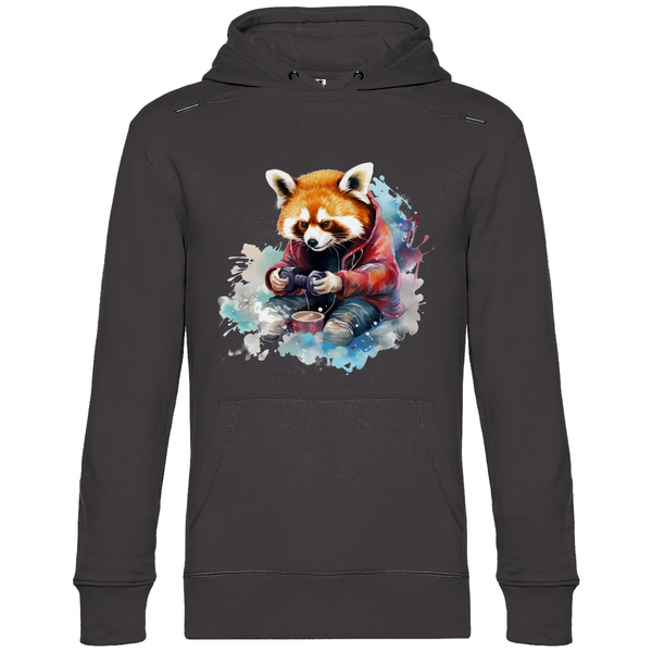 Roter Panda Gamer - Herren Hoodie