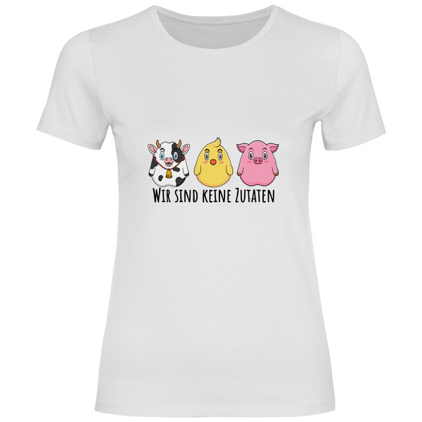 Tierische Freunde - Damen T-Shirt