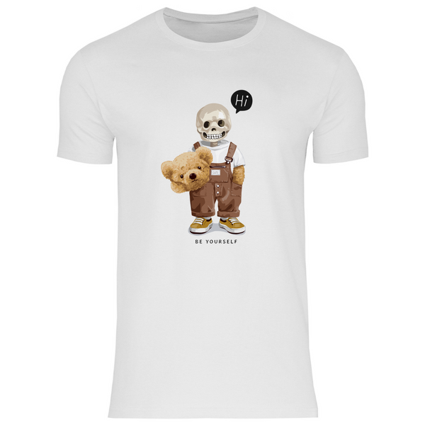 Skelett Teddy - Herren T-Shirt