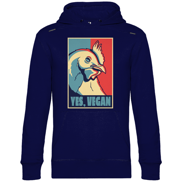 Yes, Vegan Huhn - Herren Hoodie