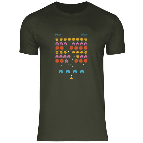 Pixel Invaders - Herren T-Shirt
