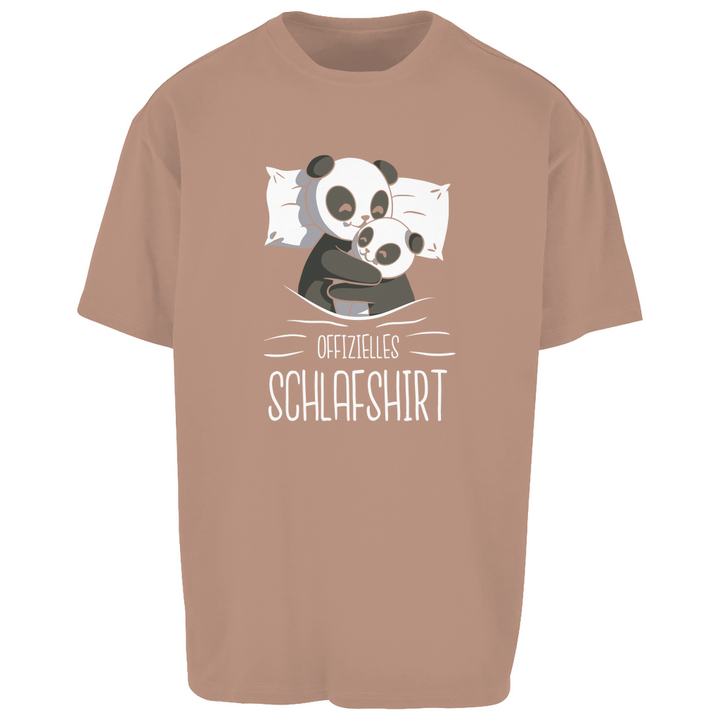 Pandas Oversize Schlafshirt