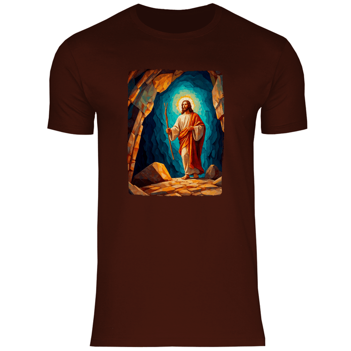 Der Auferstandene - Herren T - Shirt - Textilzauber