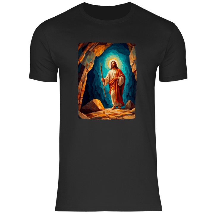 Der Auferstandene - Herren T - Shirt - Textilzauber