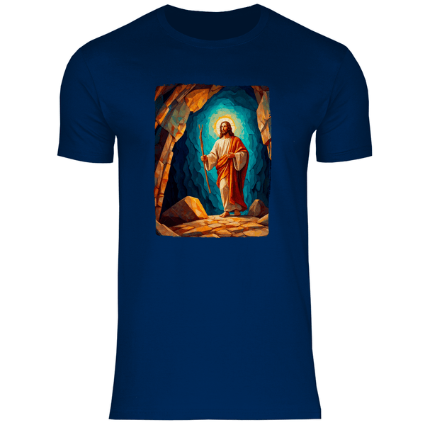 Der Auferstandene - Herren T - Shirt - Textilzauber