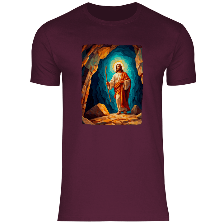 Der Auferstandene - Herren T - Shirt - Textilzauber