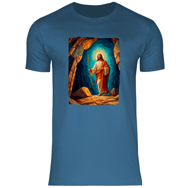 Der Auferstandene - Herren T - Shirt - Textilzauber