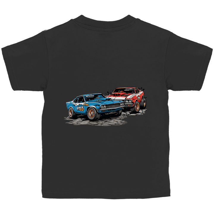Derby - Champions - Kinder T - Shirt mit Rückendruck - Textilzauber