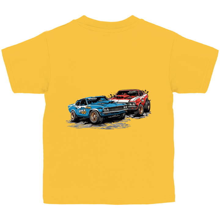 Derby - Champions - Kinder T - Shirt mit Rückendruck - Textilzauber