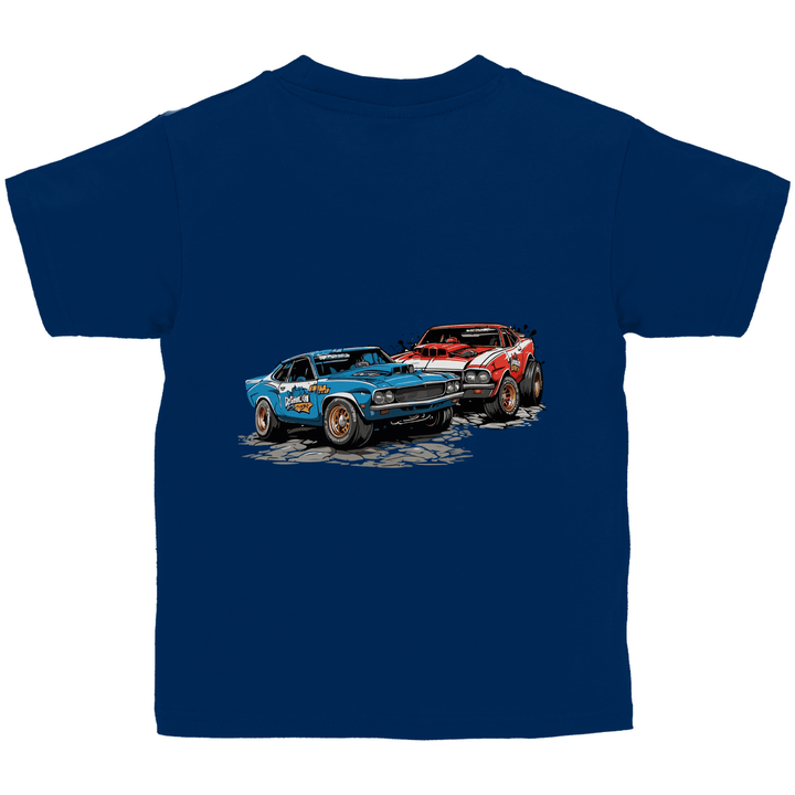 Derby - Champions - Kinder T - Shirt mit Rückendruck - Textilzauber