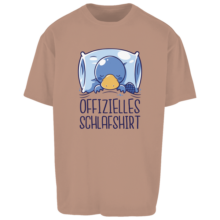 Schnabeltier Oversize Schlafshirt