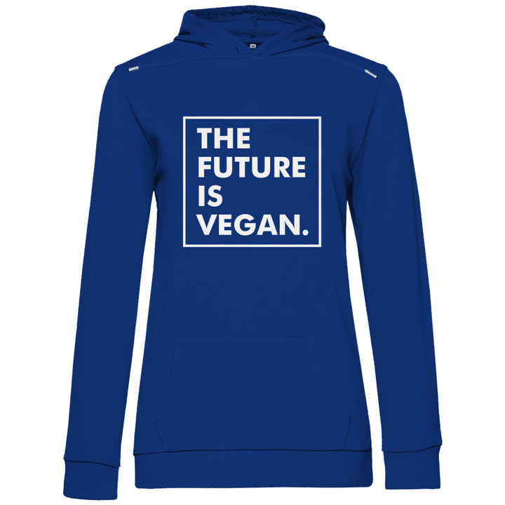 Die Zukunft ist vegan - Damen Hoodie - Textilzauber