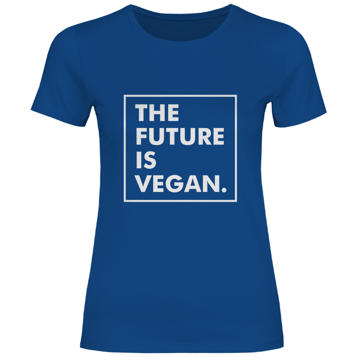 Die Zukunft ist vegan - Damen T - Shirt - Textilzauber